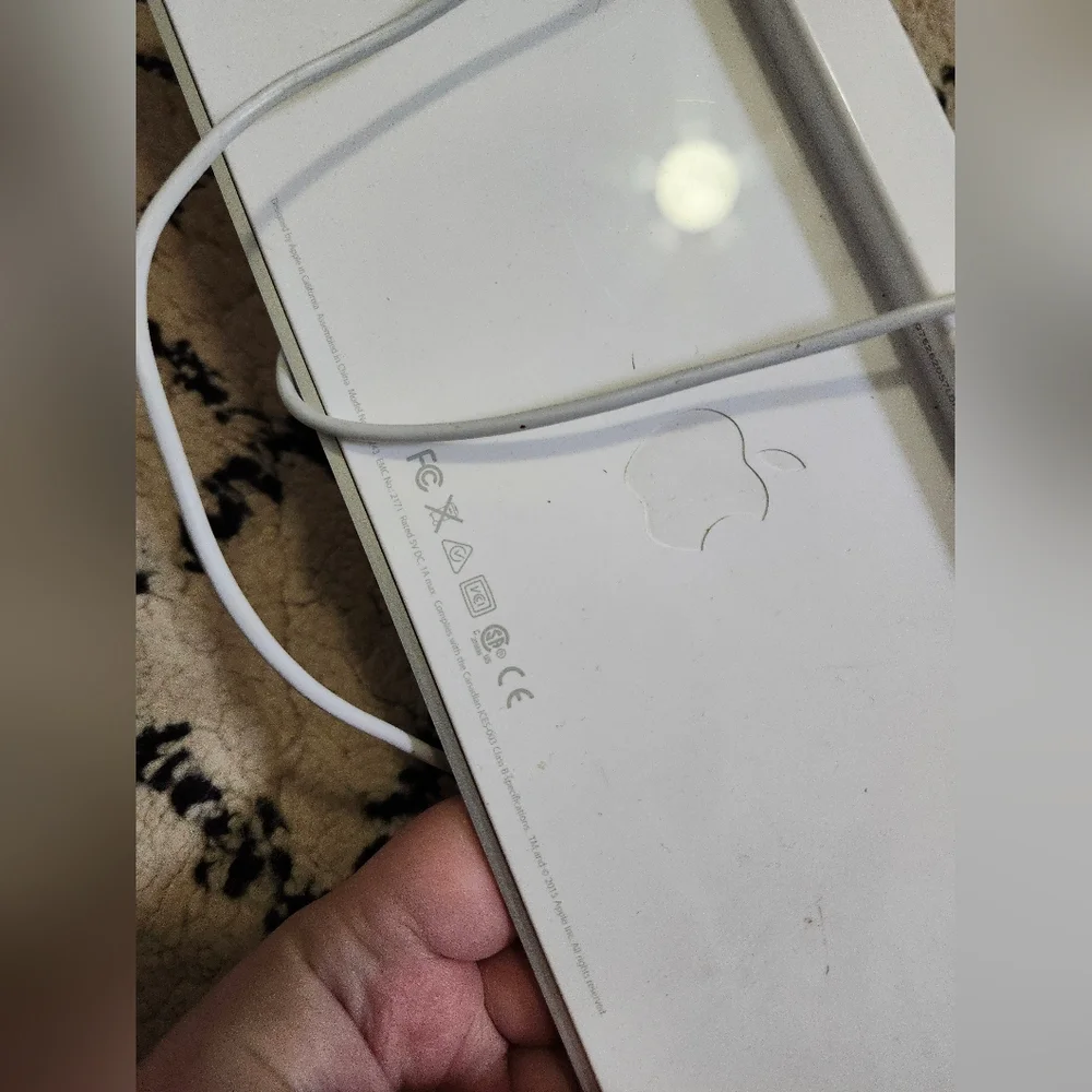 Apple White Wired Keyboard
